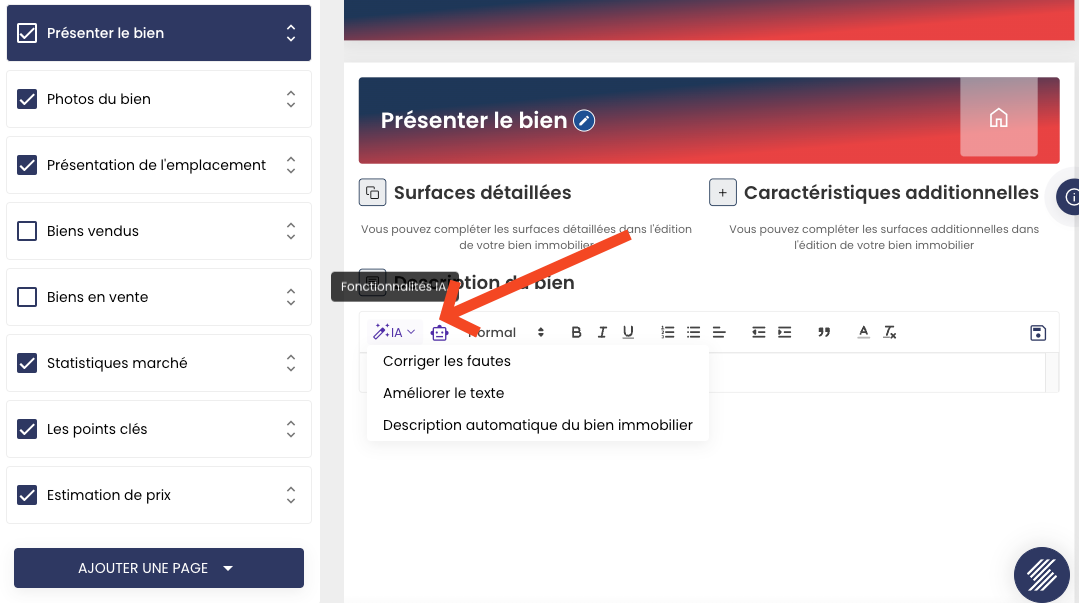 Assistant de rédaction IA